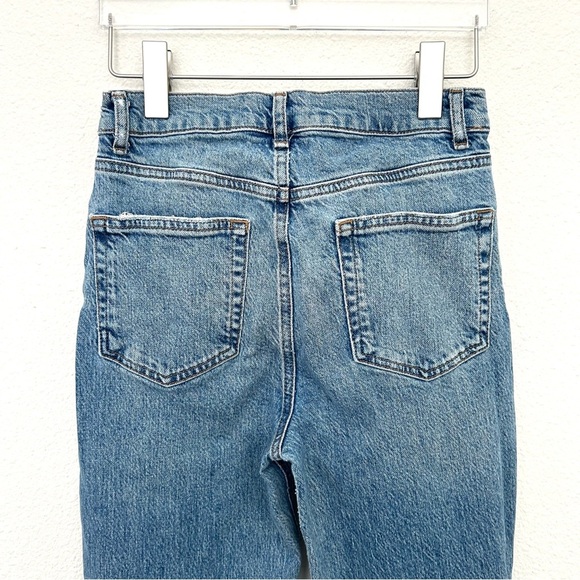 Reformation Peyton Bootcut Jeans High Rise Denim Blue Size 25 - Picture 7 of 15